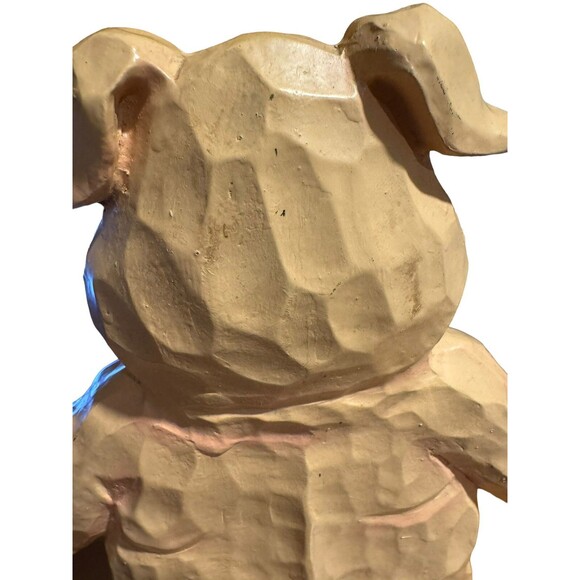 Chef Pig Statue Sign Holder Farmhouse Kitchen Decor - Picture 9 of 16